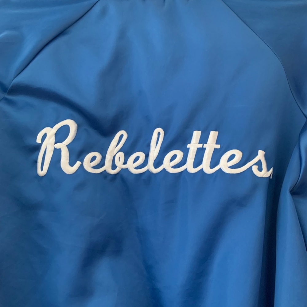 Vintage Blue “Rebelettes” Varsity Jacket - Picture 4 of 4